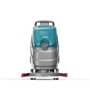 24V Electric Walk-Behind Floor Sweeper Cleaning Machine for Indoor Use