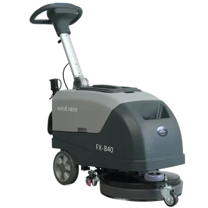 24V Mini Industrial Handheld Sweeper Brush and Ride-On Floor Scrubber