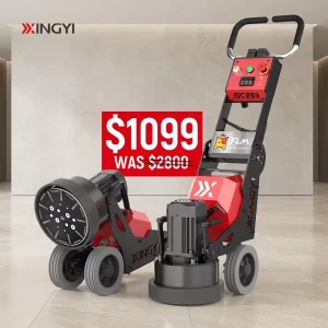 250mm 5A Multiple Marble Polishing Steel Plate Rust Epoxy Coating Removal Grinding Machine Edge Concrete Floor Grinder