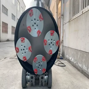 25HP ASL800-RT8 32 Inch Remote-Controlled Concrete Floor Grinder with PCD Diamond Grinding