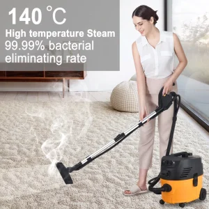 25L Carpet High Temperature 1200W Steam 3 in 1 Wet and Dry Powerful Sofa Carpet Extractor Cleaning Machine Vacuum Cleaner
