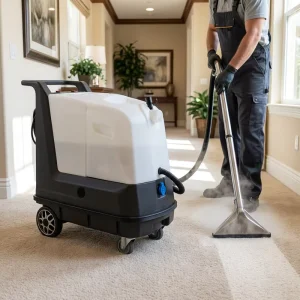 260 PSI Dual-Motor 55L Commercial Carpet Steam Cleaner 160 PSI Sofa, Seat, Mattress, Curtain, and Car Interior Cleaner