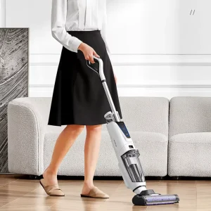 2600mAh Cordless Wet & Dry Vacuum Cleaner with 550ml Dirty Water Tank & Automatic Drying System Bagless