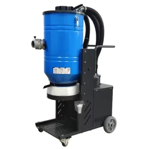 3-Motor Concrete Vacuum Cleaner for Concrete Floors