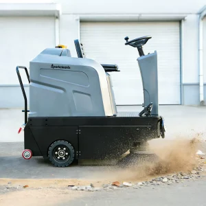 3-Wheel Street Sweeper Road Sweeper Vehicle for Commercial Concrete Floors