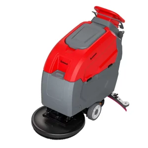 3-in-1 Electric Walk-Behind Floor Scrubber with Widened Squeegee for Concrete Floors
