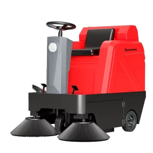 3 in 1 Floor Sweeper Machine Street Cleaner Large Electric Road Sweeper Outdoor Ride on Floor Sweeper