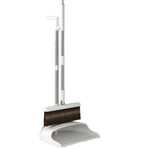 3-in-1 Foldable Rotating Broom Set with PP Long Handle for Home and Office