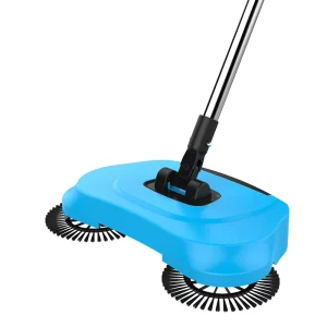 3-in-1 Manual Hand-Push Floor Sweeper