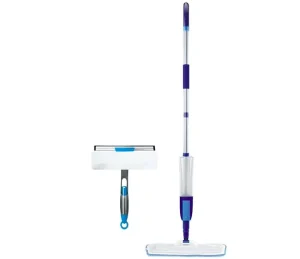 3-in-1 Microfiber Floor Cleaning Spray Mop with 600ml Bottle