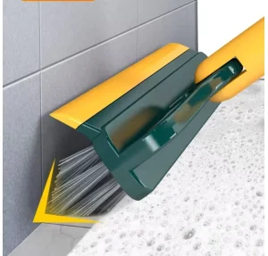 3 in 1 Multi Function Long Handle Floor Scrubber Brush Versatile Household Cleaning Broom for Bathroom Garage Durable Plastic PP