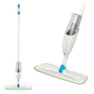3 in 1 Multifunctional Water Spray Mop with Carpet Sweeper Microfiber Flat Mop Cleaning Floor Sweeper for Home