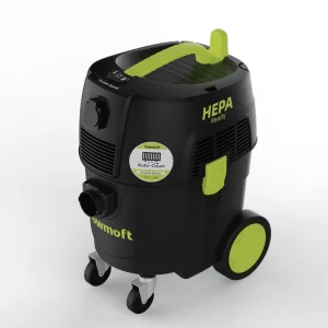 30L Autoclean L-Class Industrial Commercial Dust Extractor Vacuum Cleaner with HEPA Filter for Wet and Dry Cleaning