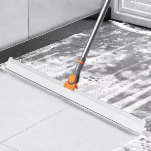 35 50cm Silicone Floor Wiper with 126cm Stainless Steel Pole