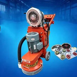 350mm 400mm Epoxy Concrete Floor Polisher Grinder with Engine 3KW 4KW Power 220V 380V Voltage for Industrial Terrazzo Machine
