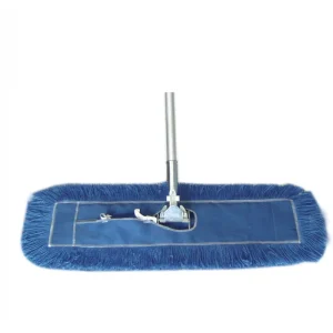 36 Inch Cotton Dust Cleaning Mop with Long Flat Aluminum Handle Reusable Commercial Floor Cleaning Set