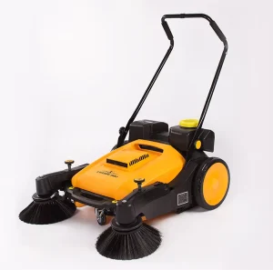 36-Inch Walk-Behind Sweeper with Triple Brushes and Water Spray