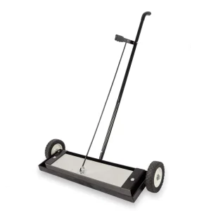 36-inch Rolling Magnetic Sweeper Broom Heavy-Duty Magnetic Pickup