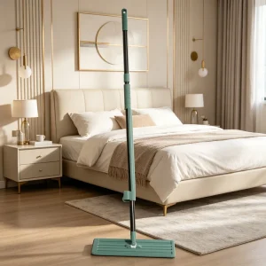 360-Degree Flat Mop with Self-Washing Function