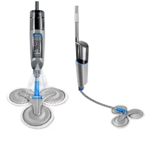 360-Degree Microfiber Spray Floor Mop with Water Spray