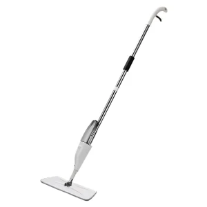 360-Degree Microfiber Spray Mop with Sliding Wringing for Household Wood Floor Cleaning