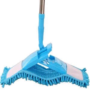 360 Degree Multifunction Hand Free Self Cleaning Flat Mop Superfine Chenille Fabric Durable Microfiber Dry Wet Floor Use Handle