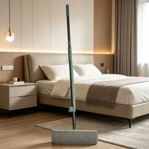 360-Degree Rotary Head Microfiber Flat Mop for Floor and Window Cleaning