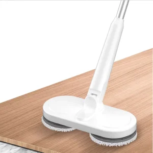 360-Degree Rotating Cordless Electric Mop with LED Headlight, Floor Polisher and Scrubber