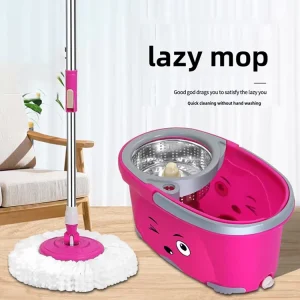 360-Degree Rotating Spin Mop Set with Bucket