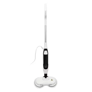 360-Degree Spin Floor and Carpet Steam Mop Cleaner with Easy-Wring Handheld Electric Mop