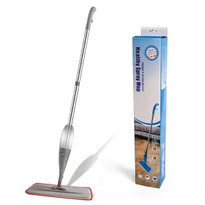 360-Degree Swivel Microfiber Spray Mop with Large Water Tank for Floor Cleaning