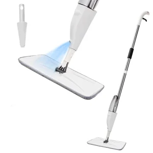 360 Magic Household Easy Handheld Water Microfiber Long Handle Spray Mop With Sprayer