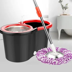 360 Magic Spinning Mop High Quality 2 in 1 Clean and Dirty Water Separation Self washing Hands Free Cleaning Bucket and Mop