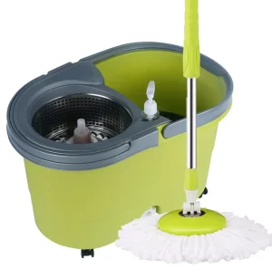 360 Microfiber Flat Floor Mop with Bucket