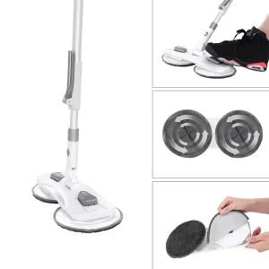 360 Microfiber Flat Mop with Dust Mop Head