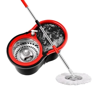360 Mop and Bucket with Wringer Set for Home Floor Cleaning