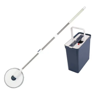 360° Rolling Spin Mop with Clean and Dirty Water Separation, Detachable