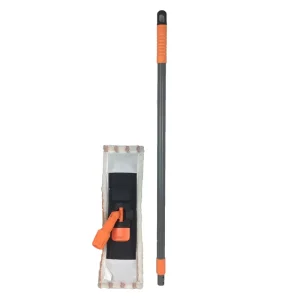 360° Rotatable Microfiber Flat Mop with Refill Head for Wet and Dry Cleaning