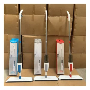 360° Rotatable Spray Mop with Comfortable Handle and Water Tank