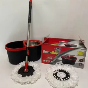 360 Rotating Microfiber Mop with Bucket