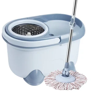 360 Rotating Mop Buckets With Mop and Bucket Set for Home Floor Cleaning Hand Bucket and Mop