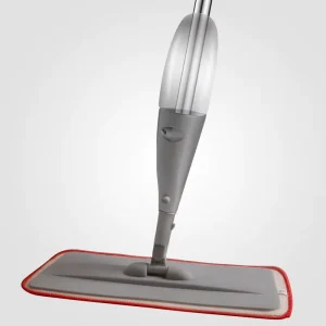 360° Rotating Spray Flat Mop with Refillable Bottle and Microfiber Pads