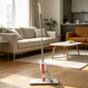 360° Rotating Wet and Dry Flat Mop Set with Bucket