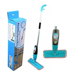 360° Spin Floor Cleaning Microfiber Steam Flat Water Spray Mop