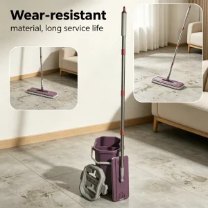 360 Super Wider and Wider Flat Mop Easy Use Household Product Hand Free Cleaning Tools for Kitchen Living Room