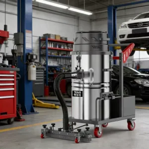 3680DT TEBAIS Industrial Stainless Steel Heavy Duty CIP Vacuum Cleaner Factory Workshop 3600W Electric 220V 56Kg