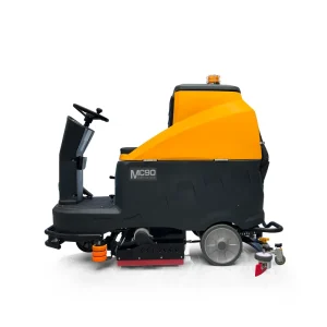 36V Ride-On Electric Floor Scrubber and Sweeper with CE Certification and 200L Tank
