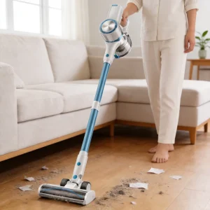 38KPA Dry Cordless Pet Hair Detangling Vacuum Cleaner with Handheld Mode for Hard Floors Carpets & Cars