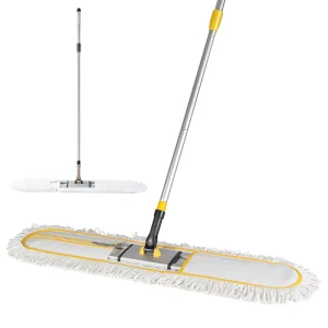 40-inch Industrial Commercial Microfiber Aluminum Flat Dust Mop for Shopping Malls