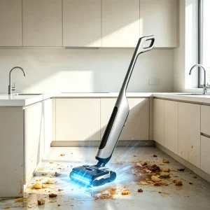 4000mAh Brushless Motor Hot Mopping Technology Electrolyzed Water Wet and Dry Vacuum Cleaner Cordless Floor Washer